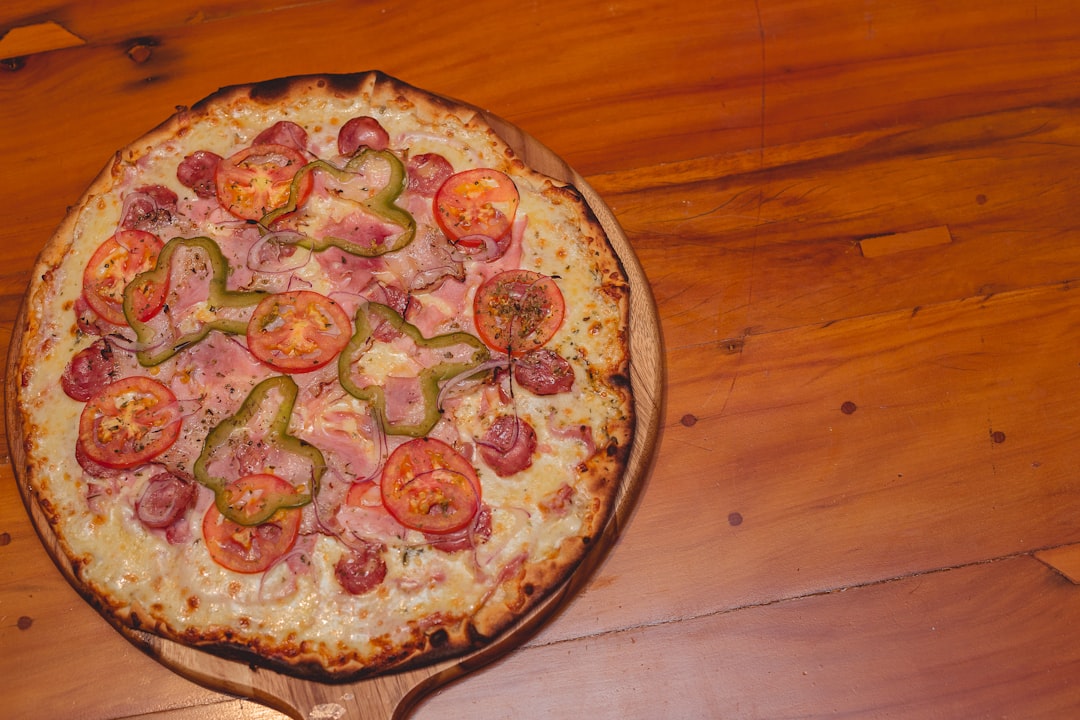 baked pizza