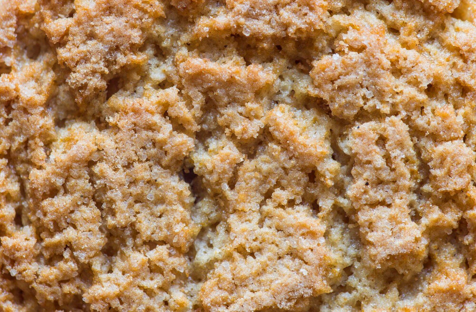 A dense, tight, gummy sourdough crumb that never opened up